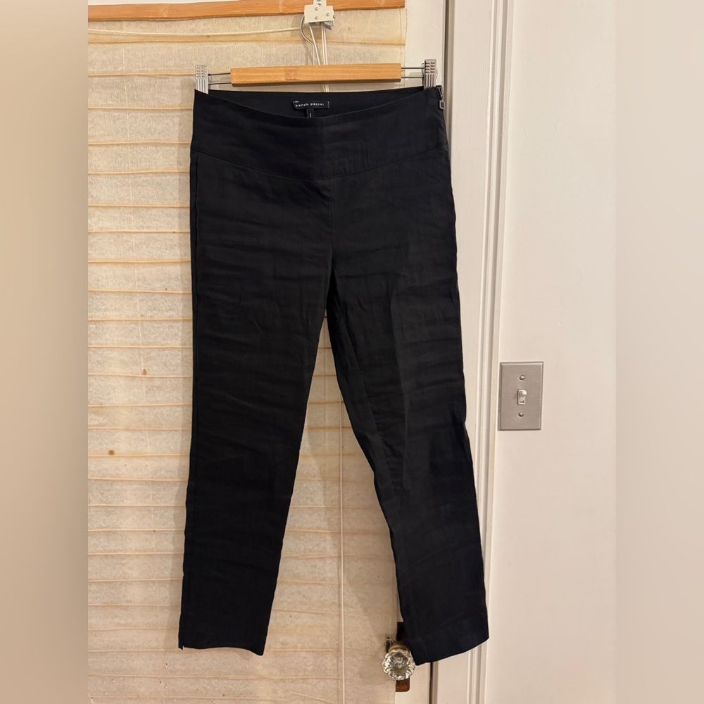 Sarah Pacini Black Slim capris